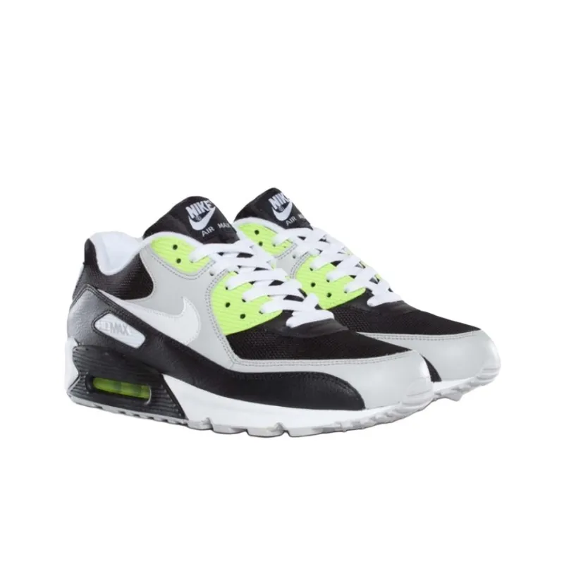 Nike Air Max 90 Black White Volt Grey 2012-1