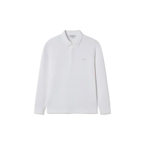 LACOSTE Polo Shirts Men White