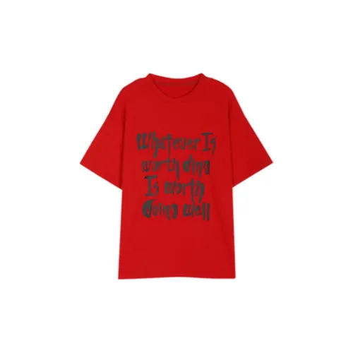 A02 T-Shirts Women's China Red