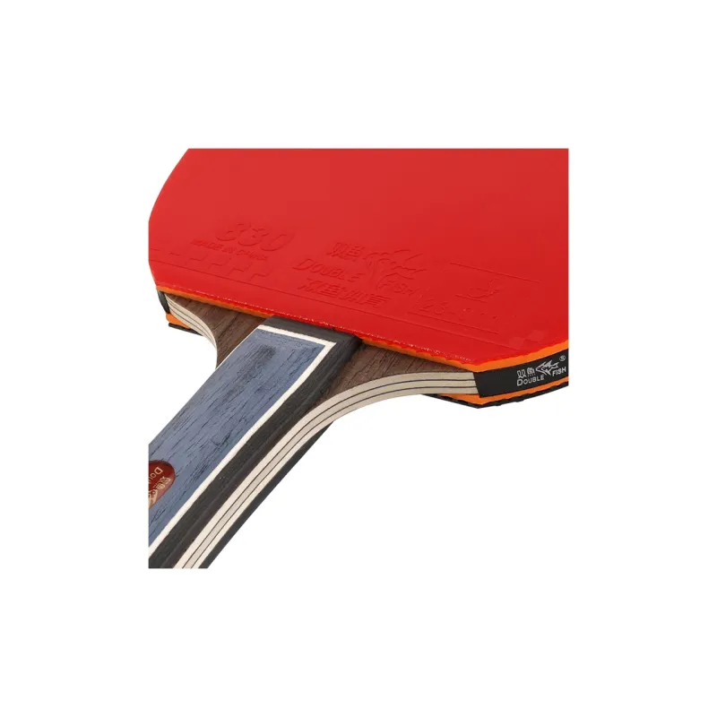 DOUBLEFISH Ping Pong Paddles Unisex All Wood Red-81