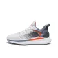 White/Dusty Blue (Unlined Mesh)