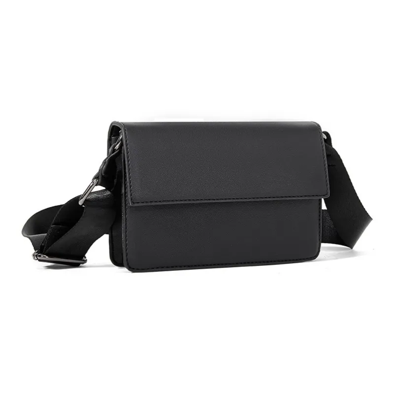 ALNI BITTON PU Messenger Bag Shoulder Bag Crossbody Bag Regular Men's-2