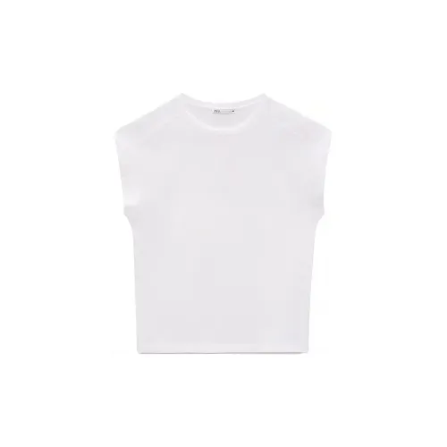 ZARA T-Shirts Women's White