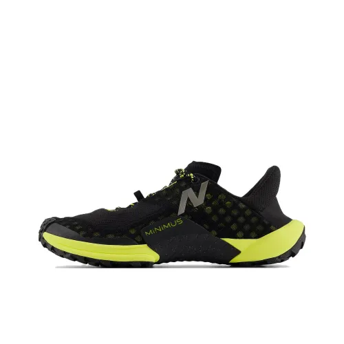 New Balance Running Shoes Men Low-Top Black With Fireflies And Ginger Lemon