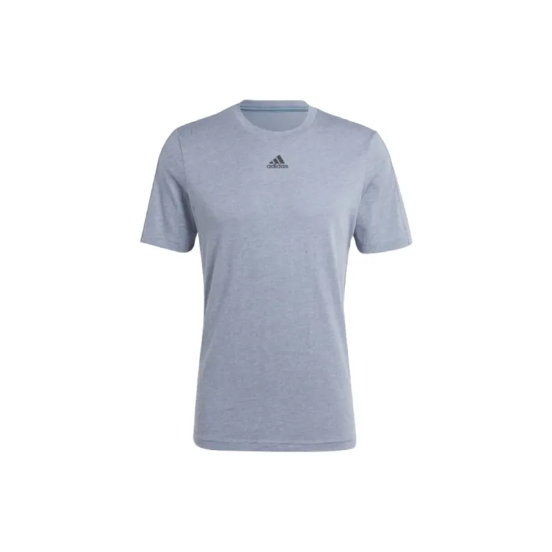 Adidas T Shirt Men's Blue Gray Mel-2