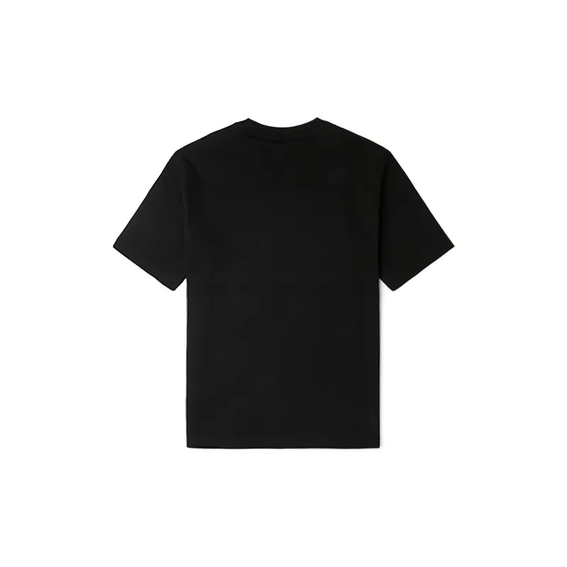 LACOSTE Drop Shoulder Sleeve T Shirt Unisex Black-1
