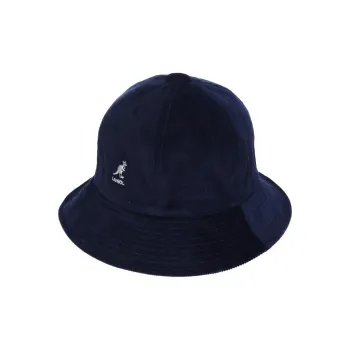 KANGOL Cotton Bucket Hats Unisex Navy