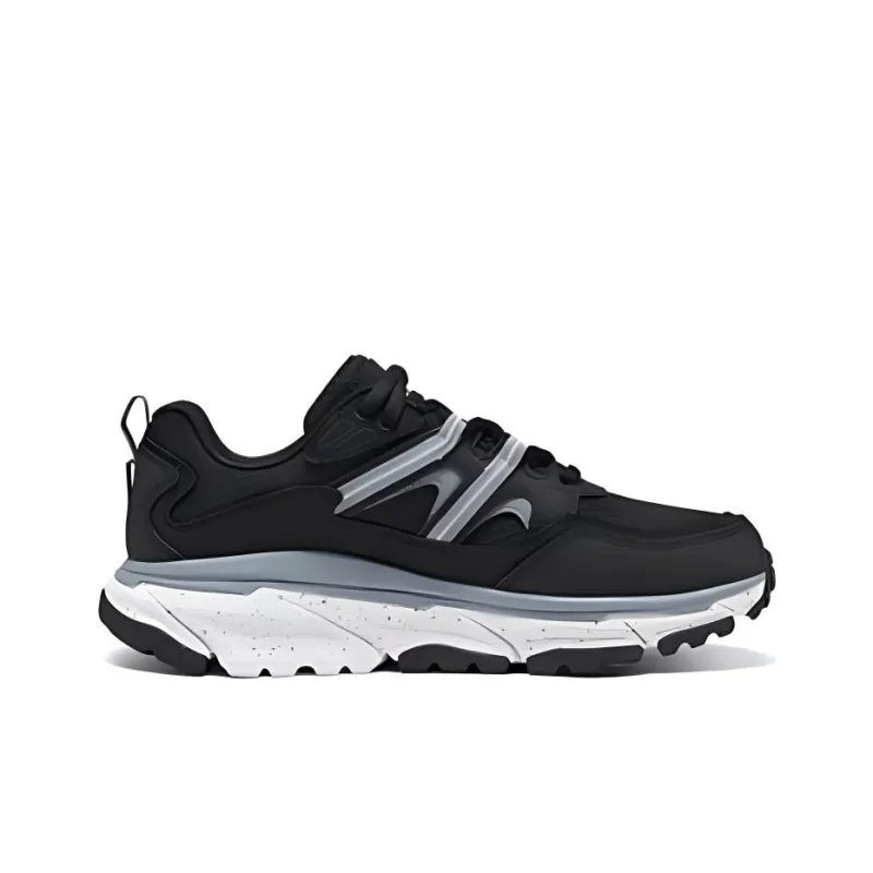 Skechers OUTDOOR Hiking / Trekking Shoes Women's Low Top Black/White/BKW-1