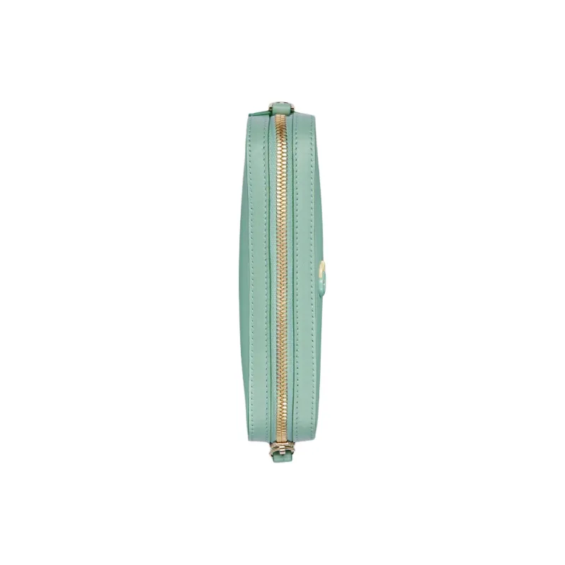 GUCCI GG Marmont Leather Crossbody Bag, Shoulder Bag Extra Mini Women's Light Green-5