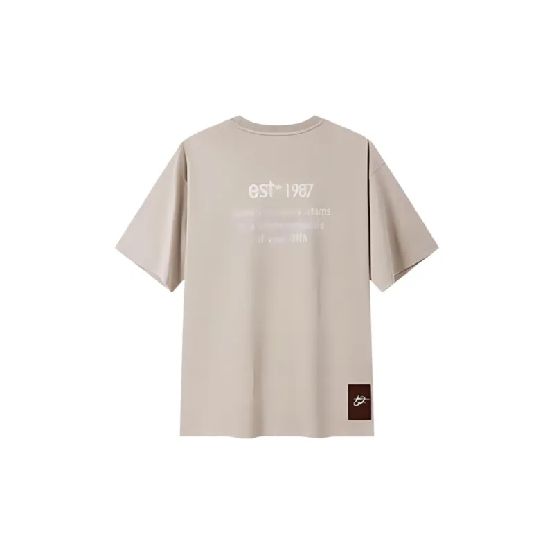 XTEP T Shirt Women's Latte Brown-1