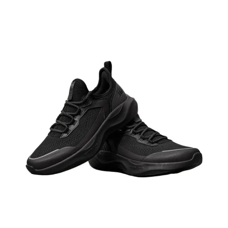 361° Breathable Lightweight Low Top Casual Running Shoes Women's Obsidian Black-2