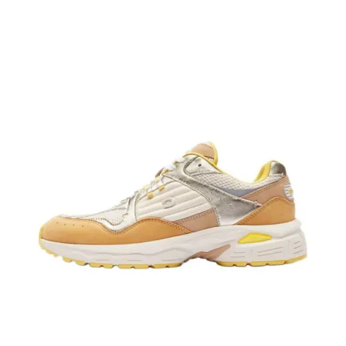 COACH C301 Low-Top Casual Shoes Women's Beige Yellow