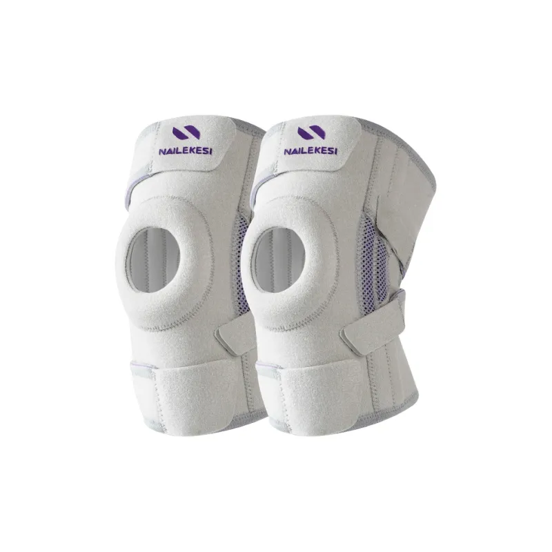 NAILEKESI Badminton Basketball Soccer Unisex Silicone Knee Pads-5