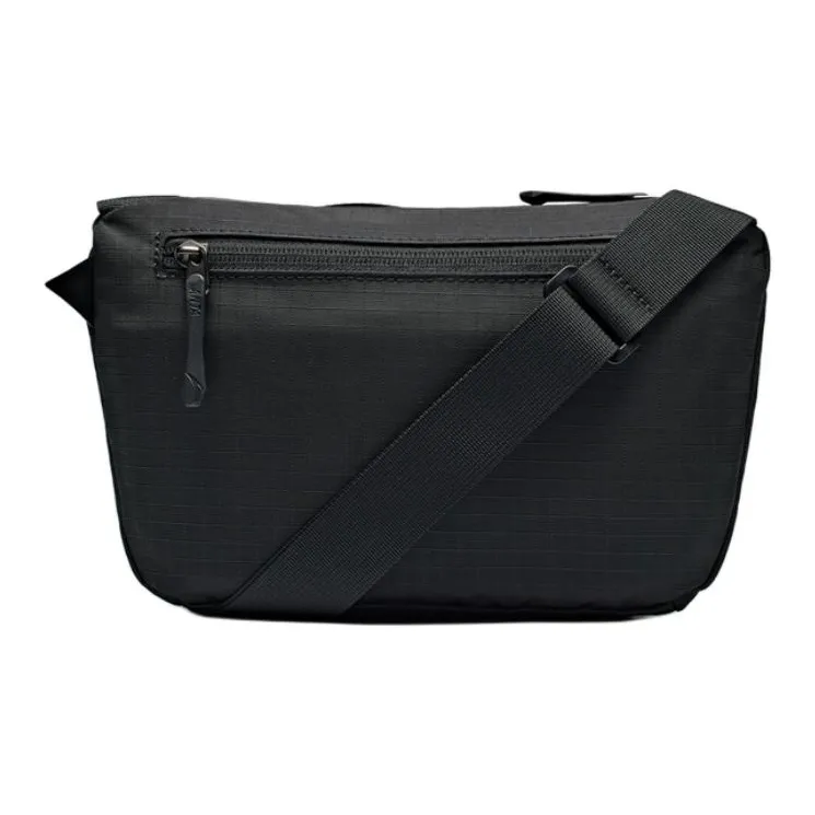 Anta Fabric Shoulder Bag Crossbody Bag Unisex Basic Black-4