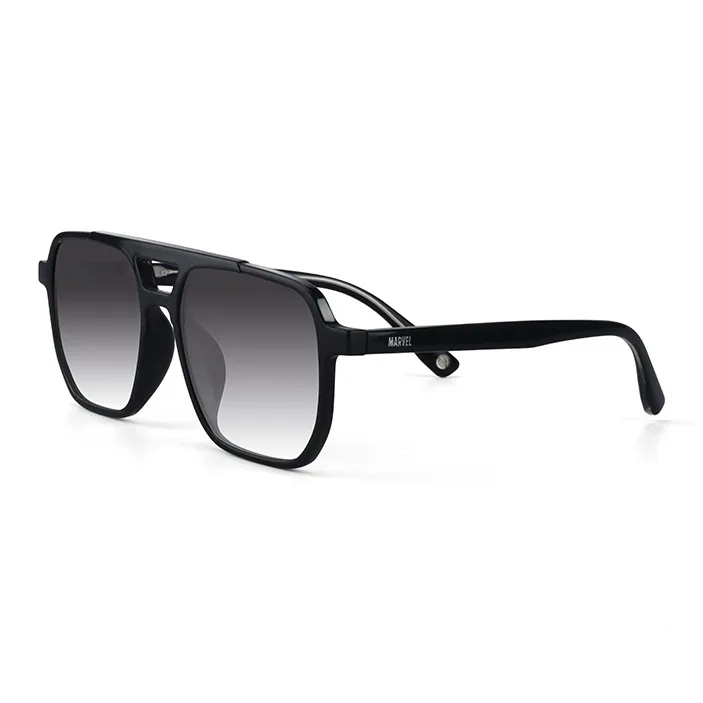 MARVEL Plate Frame Aviator Driving Sun Protection UV Protection Sunglasses Unisex-1