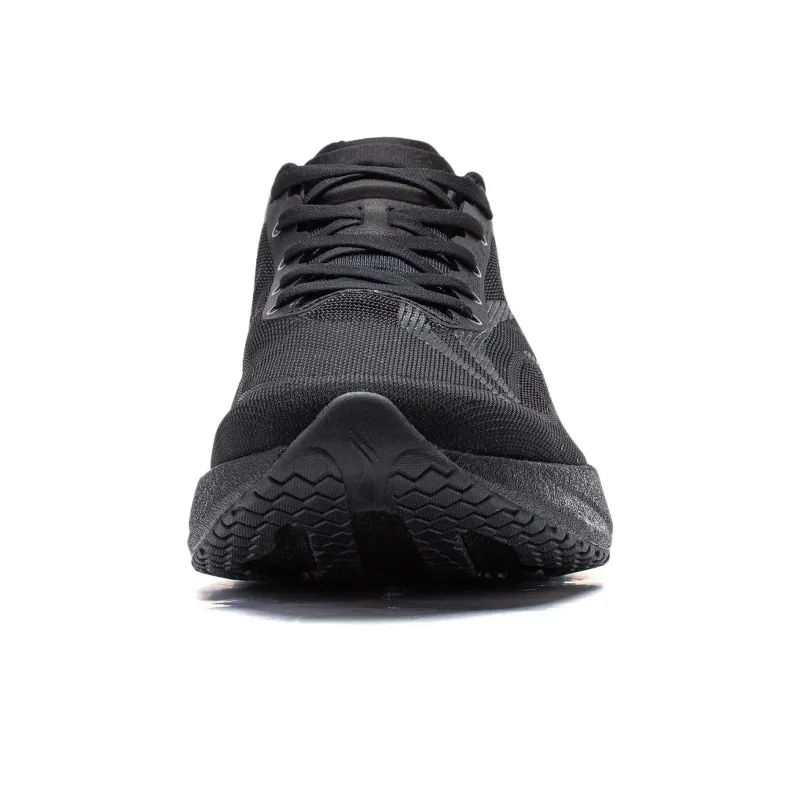LiNing Super Light 21 Cushioning Anti Slip Wear Resistant Breathability Low Top Running Shoes Men's Black-3