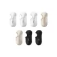[No-Show Socks]Frost White+Frost White+Frost White+Twilight Black+Twilight Black+Khaki+Khaki
