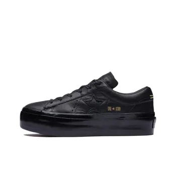 One Star Converse Platform Ox 'Black'