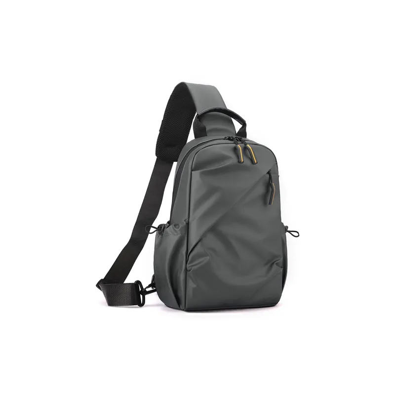 BAODIDAISHU PU Shoulder Bags Sling Bags Regular Men's Gray/Black/Blue-1