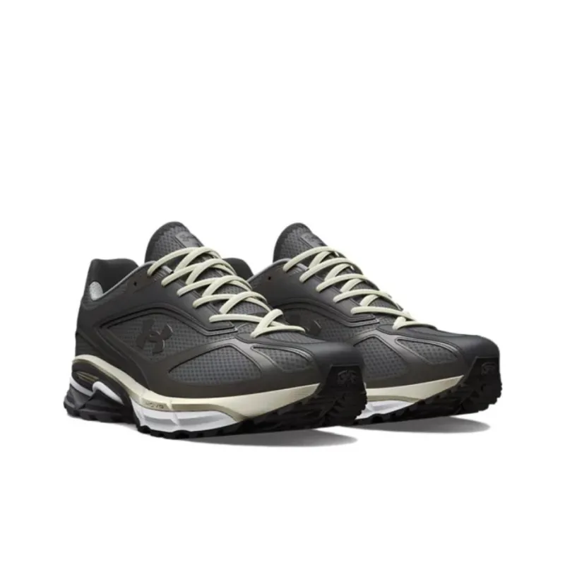 Under Armour HOVR Apparition Cushioning Wear Resistant Low Top Casual Shoes Unisex Black-3