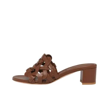 GIANVITO ROSSI Slide Slippers 4.5cm Women's Brown
