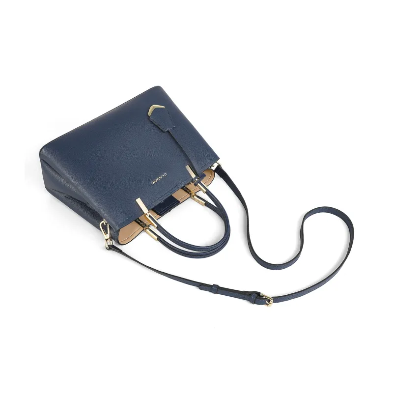 PT'SON Cow Leather With Synthetic Leather Shoulder Bag, Crossbody Bag, Handbag Regular Women's-1