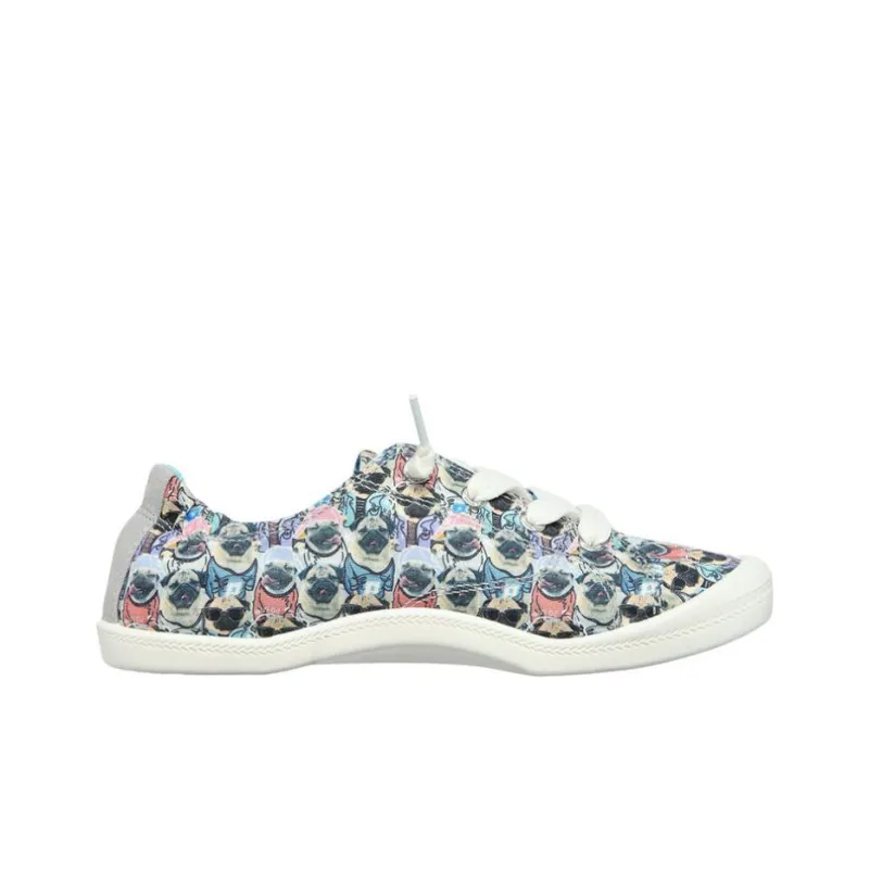 Skechers Bob's Beach Bingo Anti-Slip And Wear-Resistant Lightweight Low-Top Skateboard Shoes Women's Multicolor-1