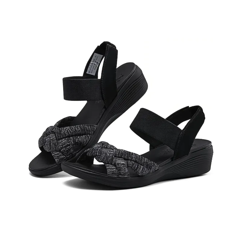 Skechers Modern Comfort Beach Sandals Women's Black-3