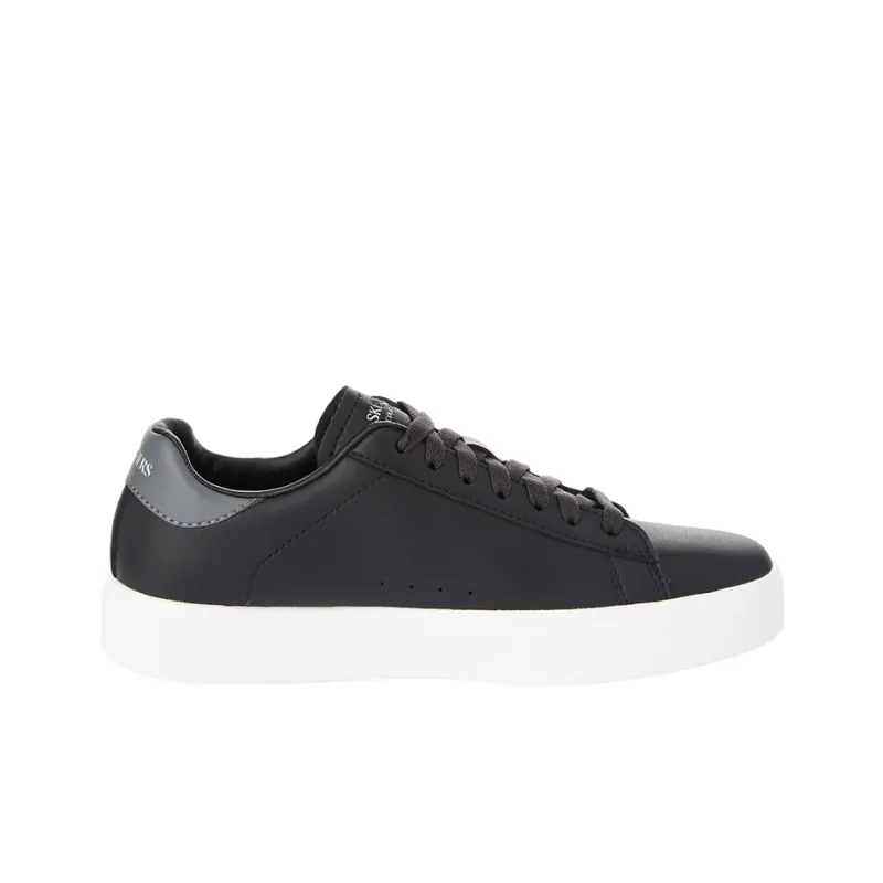 Skechers Shock Absorbers Low Top Skateboard Shoes Men's Black White-1