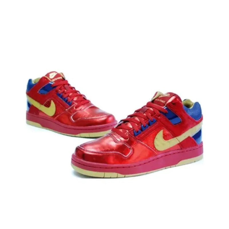 Nike Delta Force Mid Red Gold-2