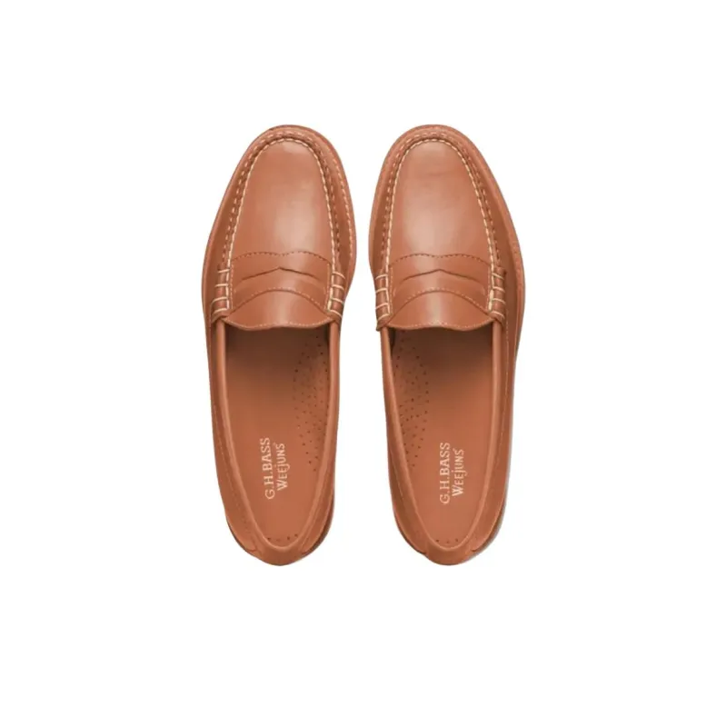 G.H. Bass & Co. Larson Artisanal Weejuns Loafers Men's Tan-3