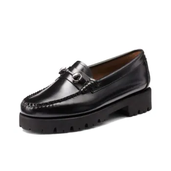 G.H. Bass & Co. Lianna Bit Super Lug Loafers 3.5cm Women's Black