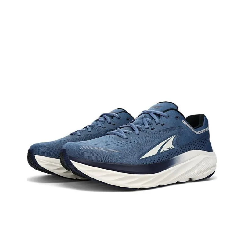 Altra Via Olympus Cushioning Lightweight Low Top Casual Running Shoes Men's Navy Blue-2