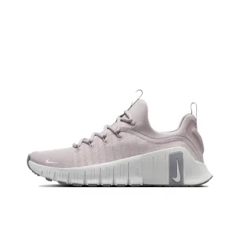 Nike Free Metcon 6 Cushioning Abrasion Resistant Support Low Top Training Running Shoes Women's Purple White Gray