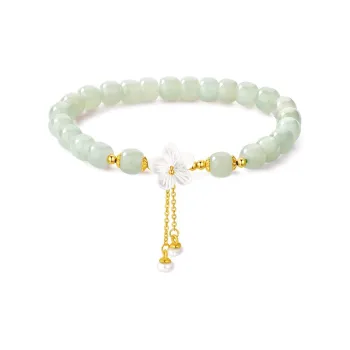 FUSSEM Hetian Jade Bracelets Women's Green Jade