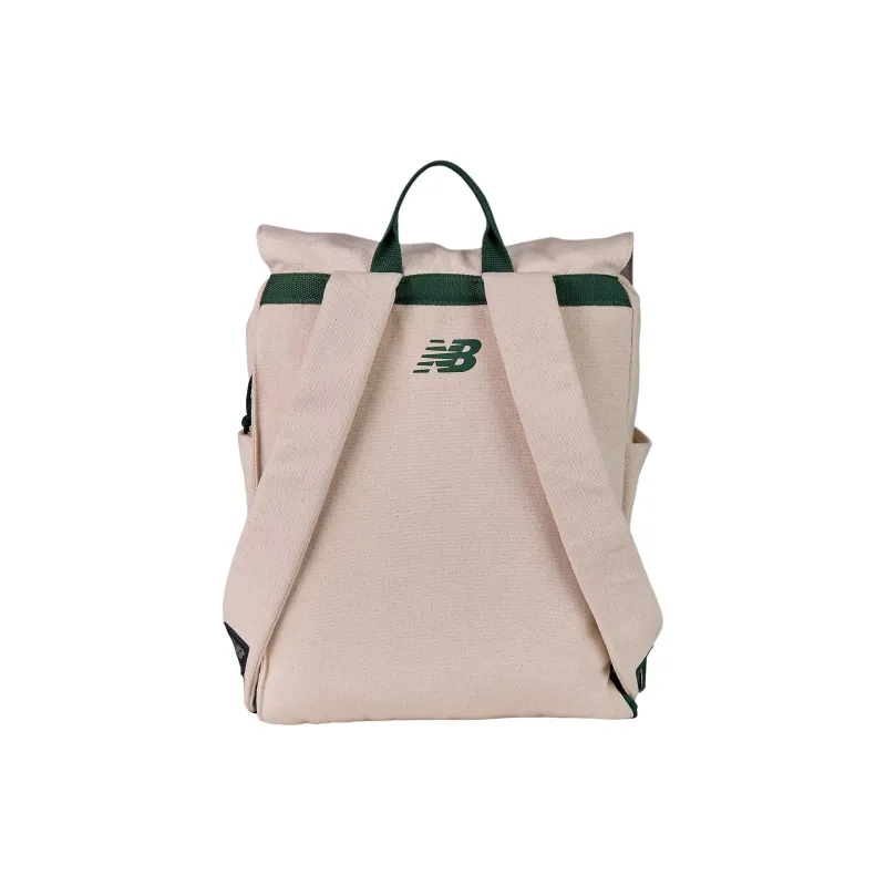New Balance Cotton Canvas Canvas Bag Backpack Regular Unisex Night Watchman Green-2