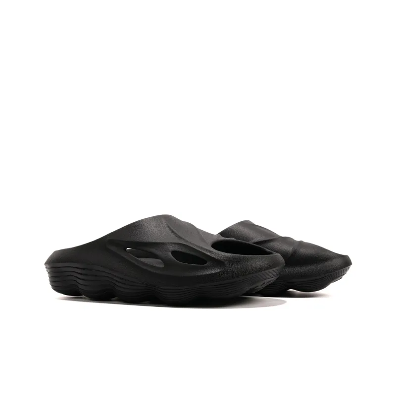 SHANLINLIANG WhiteNoise EVA Quiet Abrasion Resistant Slide Slippers Unisex Black-2