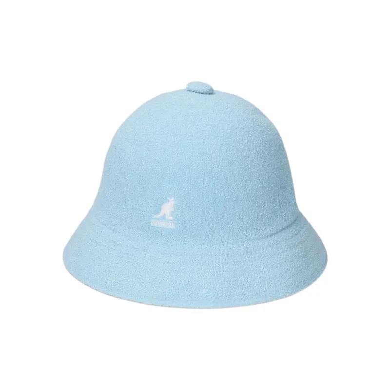 KANGOL Acrylic Polyester Bucket Hats Unisex Light Blue-0