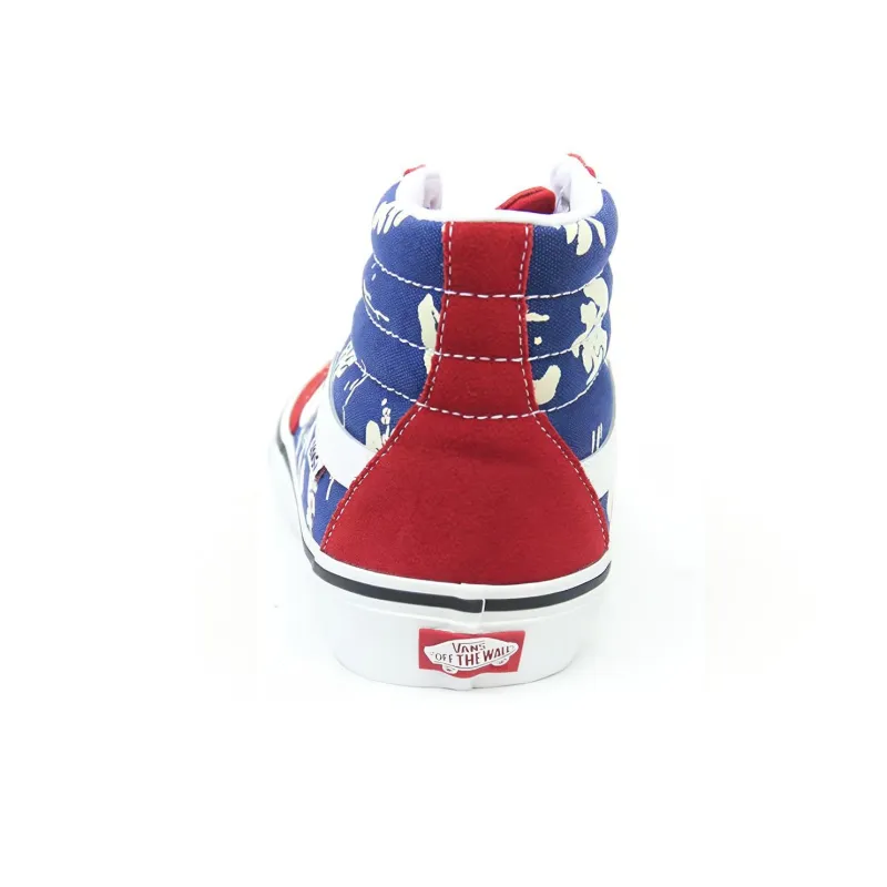 Vans SK8 HI Pro Unisex Blue/Red-4