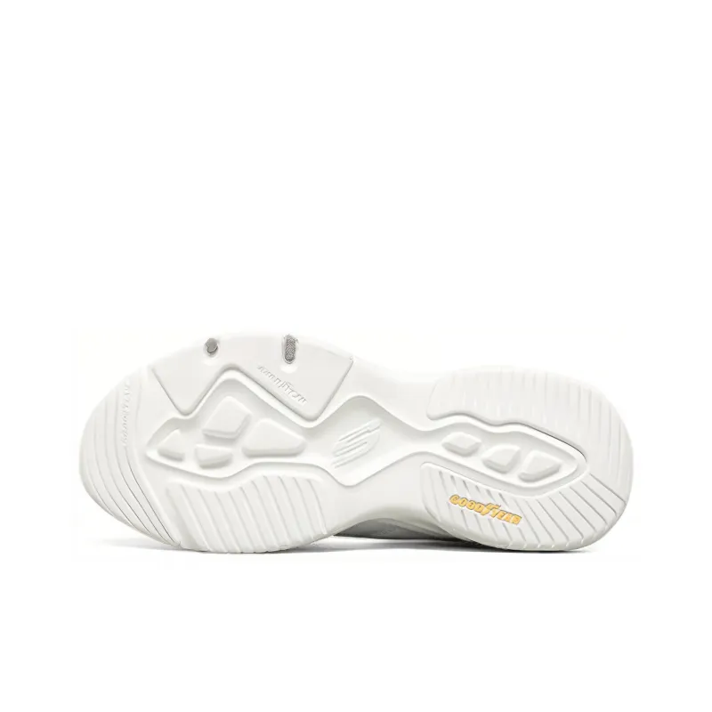 Skechers D'Lites Low Shoes White-3