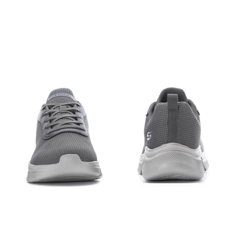 Skechers BOBS B FLEX Slip Resistant, Abrasion Resistant, Lightweight Low Top Casual Running Shoes Men's Gray-3