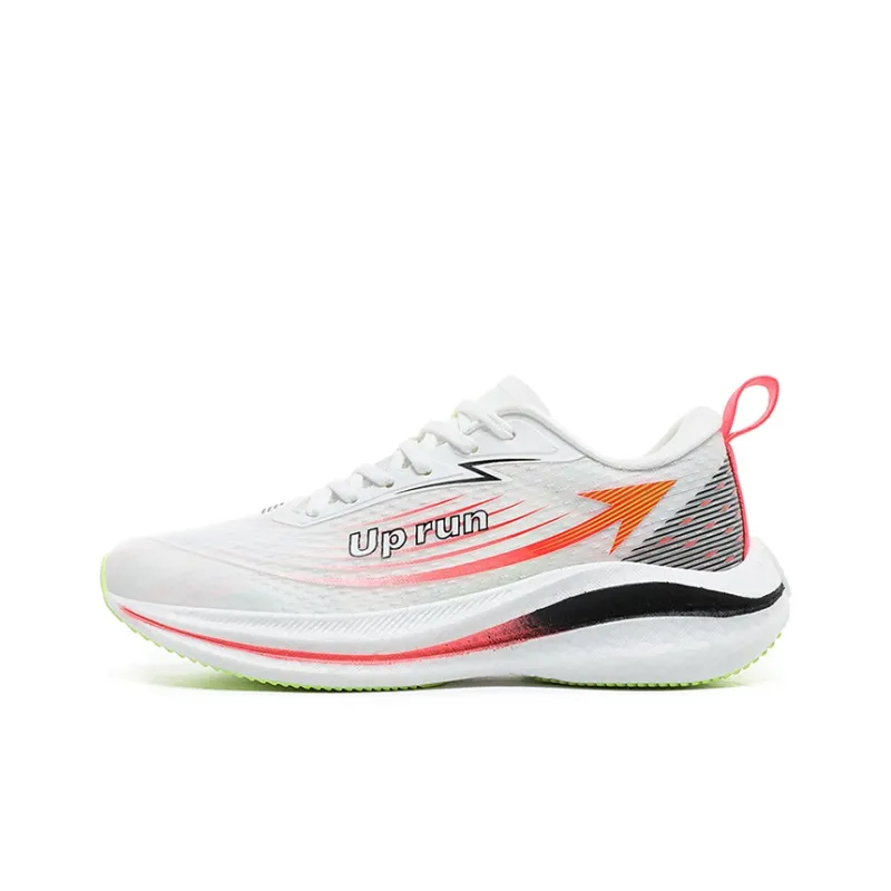 Up Run Flying Arrow 9.0 Running Shoes Unisex White Khaki Bright-0