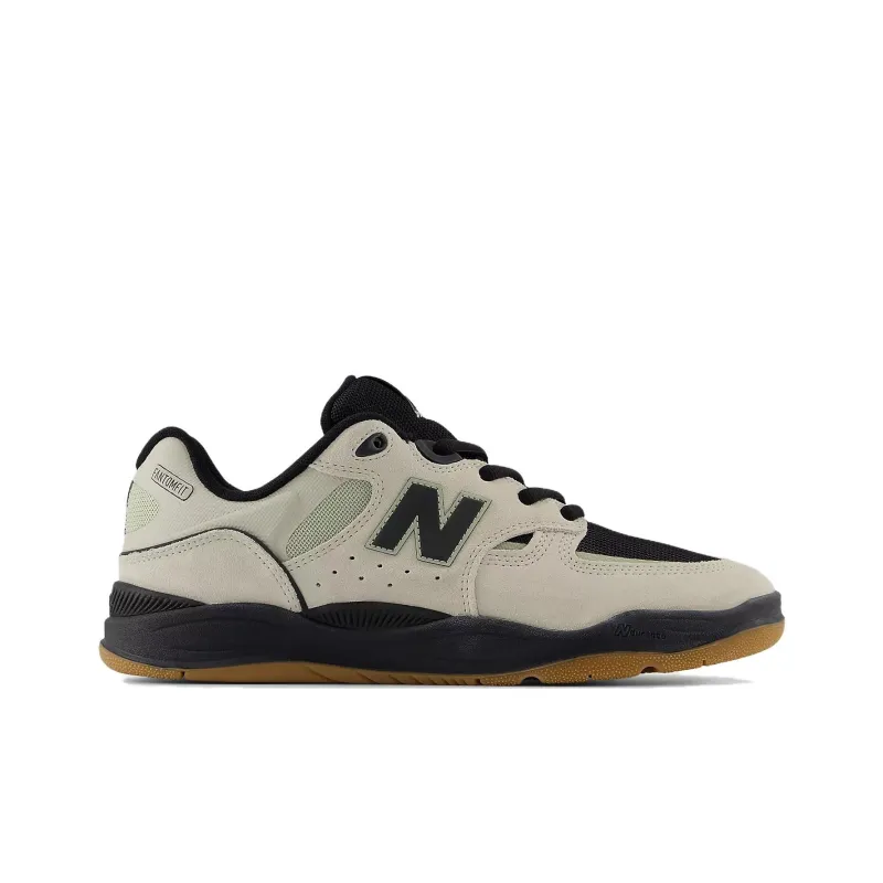 New Balance NB Numeric Tiago Lemos 1010 Anti Slip Wear Resistant Low Top Skateboard Shoes Unisex Gray Black-1