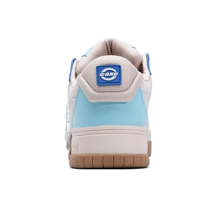 Q AND Slip Resistant Cushioning, Abrasion Resistant, Breathable, Height Increasing Low Top Skateboard Shoes Unisex-15