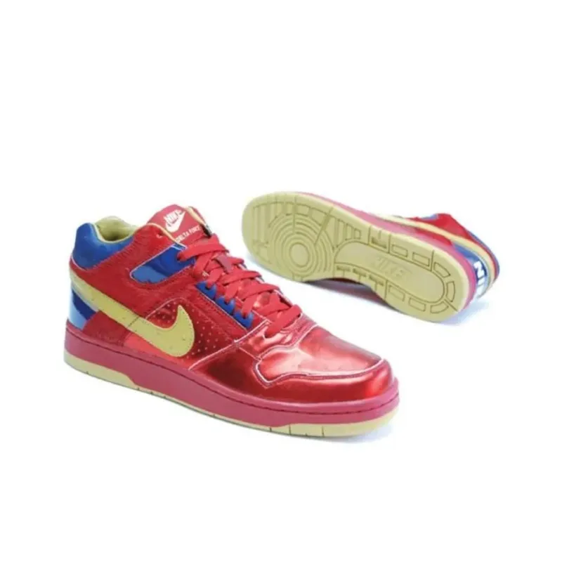 Nike Delta Force Mid Red Gold-5