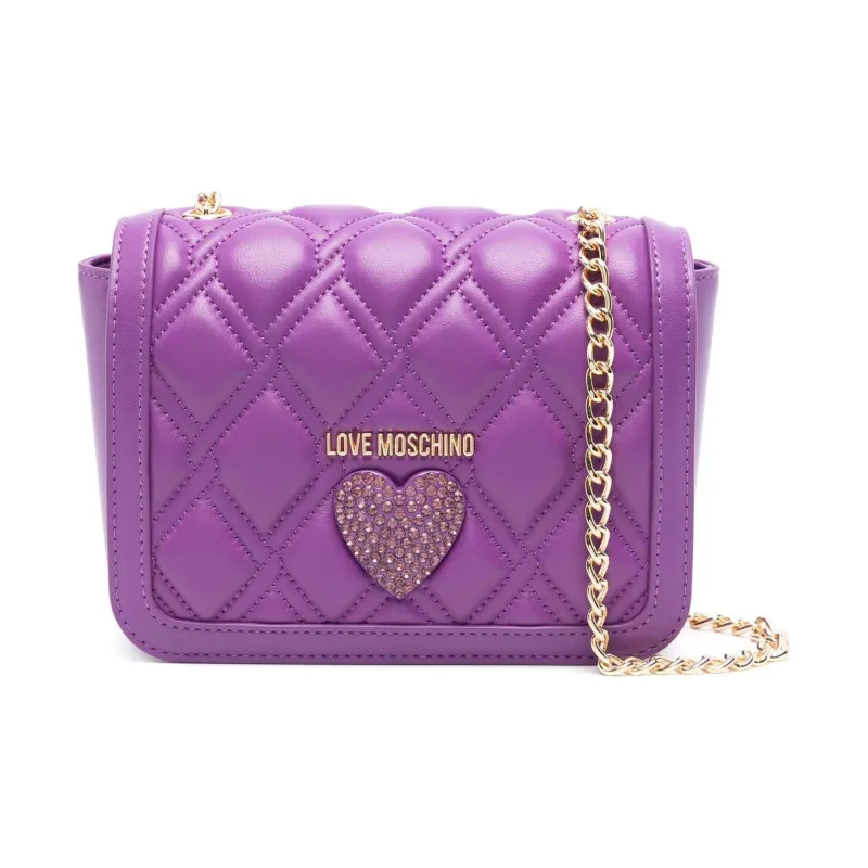 LOVE MOSCHINO Logo-lettering Cross Body Bag-0