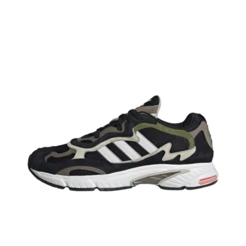 Adidas Originals Temper Run Casual Shoes Unisex Low-Top Black/Green