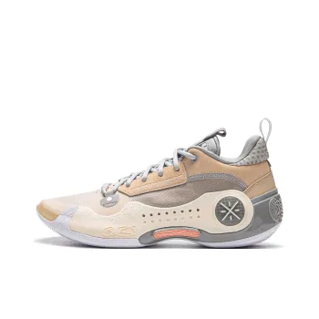 LiNing WOW 10 Way Of Wade 10 Anti Slip Wear Resistant Low Top Basketball Shoes Men's Sandy Ice Brown