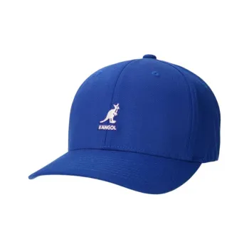 KANGOL Acrylic Wool Polyurethane Baseball Caps Men's Royal Blue