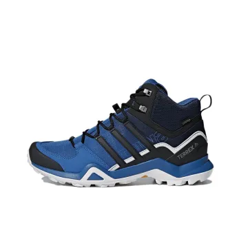 Adidas Terrex Swift Hiking / Trekking Shoes Men Mid-Top Blue/Black